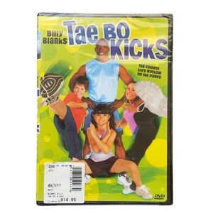 Billy Blanks Tae Bo Kicks Kids Workout Fitness DVD 2005 NEW‎ & SEALED
